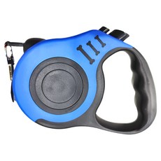U-mop 寵物自動牽引繩, 藍色, 1個