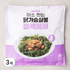 미소 닭가슴살볼 블랙페퍼 5개입, 500g, 3개