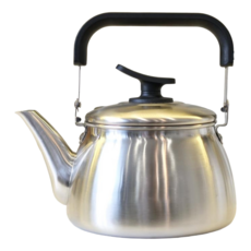 PEARL LIFE 珍珠金屬 IH適用 不鏽鋼寬口響水壺, 不銹鋼色, 1.6L, 1個