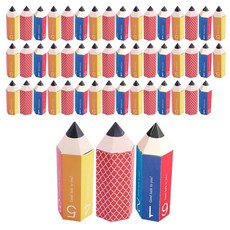 ABM 鉛筆造型禮物盒 50入組, 隨機出貨, 1套