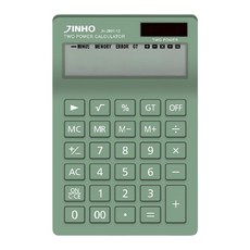 JINHO 京禾 12位元計算機 JH-2891, 綠色, 1個