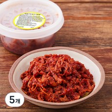 반찬천국 야채고추장고기볶음, 250g, 5개