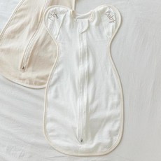 LitenKulor 新生兒用 Supima 蝴蝶睡 蝶翼包巾 S
