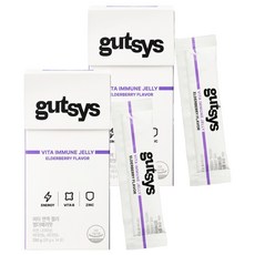 것시스 비타 면역 젤리 엘더베리맛 14p, 280g, 2개