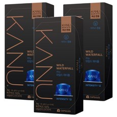 카누 바리스타 머신 전용 캡슐커피 와일드워터폴, 9.5g, 10개입, 3개