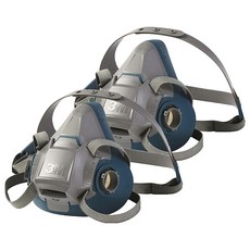 3M 半型雙孔防毒面具6502QL, 2個
