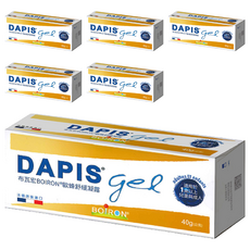 BOIRON 布瓦宏 Dapis 歐蜂舒緩凝露, 適用於1歲以上兒童與成人, 40g, 6條