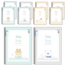 PENPIA 2 000 國小線圈聯絡簿 通用, 10個, 隨機出貨