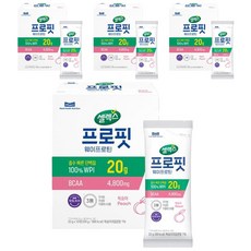 셀렉스 프로핏 웨이프로틴 파우더 복숭아, 4개, 330g