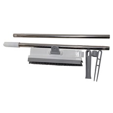 U-mop 90度直角縫隙地板刷, 灰白, 1個