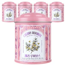 쌍계명차 티마스터캔 체리 루이보스, 12개입, 5개, 1.2g