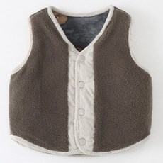 아르베 아동용 덤블 곰돌이 양면 조끼