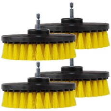 MONACO OLIVE Power Clean 電動鑽頭清潔刷, 混和色, 4個