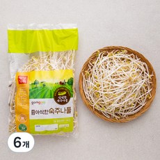 곰곰 아삭한 숙주나물, 500g, 6개