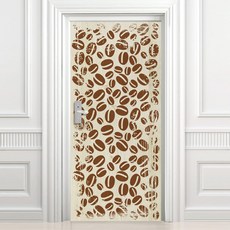 Design Soopul 復古風格 VDS 255 高級壓花木紋玄關門貼, 米色木紋