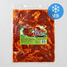 맛잽이식품 매운오리불고기 (냉동), 800g, 1봉
