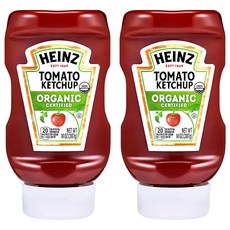 하인즈 유기농 토마토케찹, 397g, 2개