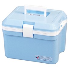 JEJ ASTAGE Aisell露營保冰箱車用 大型保冷箱, 14L, 天藍色