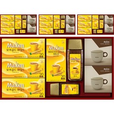 Maxim Dongseo No. 93 禮品套裝, 摩卡金 100g + 摩卡金 50g + 摩卡金 12g x 80p + 迷你馬克杯 2p, 4套