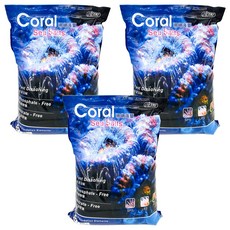 ISTA 伊士達 珊瑚海鹽, 21公斤, 快速溶解, 不含磷酸鹽及硝酸鹽, 7kg, 3包