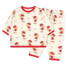 Milk Baby 幼童全壘打小熊家居服室內上下裝套裝