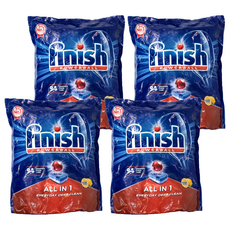 finish MUSE 洗碗機專用 紅球強效洗碗錠 94錠, 4包, 18g