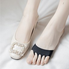 피어니스트 여성용 반바닥 히든 양말 5켤레