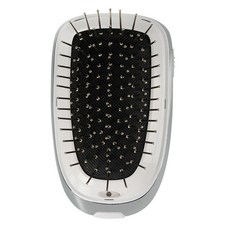 PRINCESS 荷蘭公主 負離子電動按摩梳 高濃度負離子 音波振動 彈性氣墊 圓潤梳齒, 529432, 白色