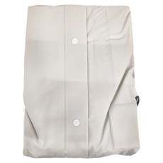 一件式機車雨衣, EVA材質, 防風防雨, 柔軟速乾不留水珠, XL(胸圍137cm 袖長82cm 衣長123cm), 白色