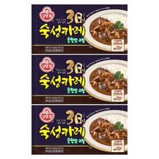 OTTOGI 不倒翁 3日熟成咖哩塊 溫和原味, 200g, 3盒