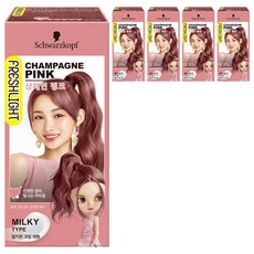 FRESHLIGHT 富麗絲 FRESHLIGHT染髮霜, 香檳粉, 5盒