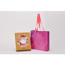 Lamietlami金色Delight無糖球形巧克力組, 4個巧克力球+購物袋, 1套