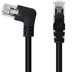 넥스트링크 UTP CAT.6 랜케이블 오른쪽 꺾임, 1개, 2m