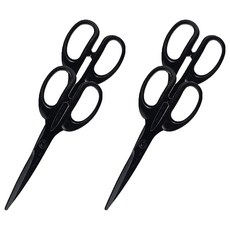 아이비스 대형 티타늄 가위, 블랙, 4개