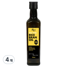 리지 100% PURE 현미유, 500ml, 4개