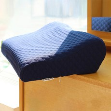 RERAX 記憶棉枕頭 硬版, 海軍藍, 1個