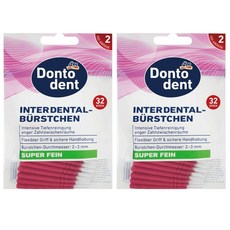 dm Dontodent 牙間刷/齒間刷, 0.6mm, 32支, 2包