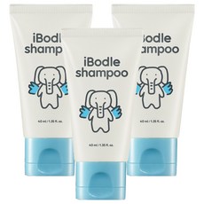 아이보들 샴푸, 40ml, 3개
