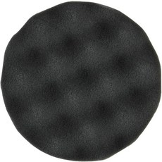 牧田 波浪式海綿 150mm 黑/細 D-62670 汽車美容拋光, 1入