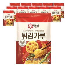 백설 튀김가루, 1kg, 12개