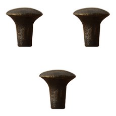 鑄鐵松伊復古把手, 3個