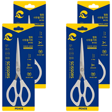 Peace Tools 和平辦公室剪刀 M-512, 隨機出貨, 4個