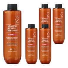 라입 R2 노워시 케라틴 트리트먼트 러블리, 250ml, 5개