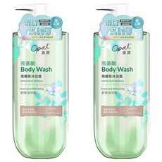 Opal 澳寶 胺基酸沐浴露 馬鞭草, 清新舒爽活悅型, 800g, 2瓶