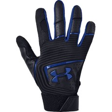 언더아머 키즈용 유스 클린 업 배팅 글로브 오른손용 1341971-00, Black(1341971-008)