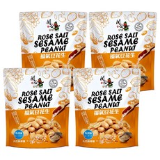 關公麻辣花生 福氣豆花生, 4個, 100g