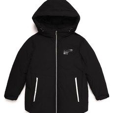 BLACK YAK KIDS 童款簡約風連帽羽絨夾克