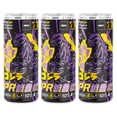 PHARGOODS 藥師健生活 哥吉拉PR能量飲 葡萄風味 250ml 3罐 成人能量飲