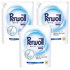 Perwoll 白色滾筒專用洗衣精補充包, 3個, 1.7L