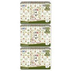 쏘피 귀애랑 생리대 날개형, 대형, 18개입, 3개